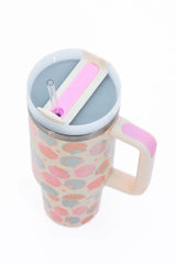 Sippin' Pretty In Shell Yeah 40 0z Drink Tumbler With Lid And Straw SALE