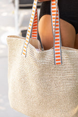 Raffia Beach Bag