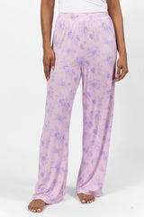 Sweet Dreams In Purple Floral Fantasy Pajama Pants FINAL SALE