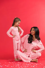 Kid's Sweet Dreams Pink Leopard Pajama Set FINAL SALE