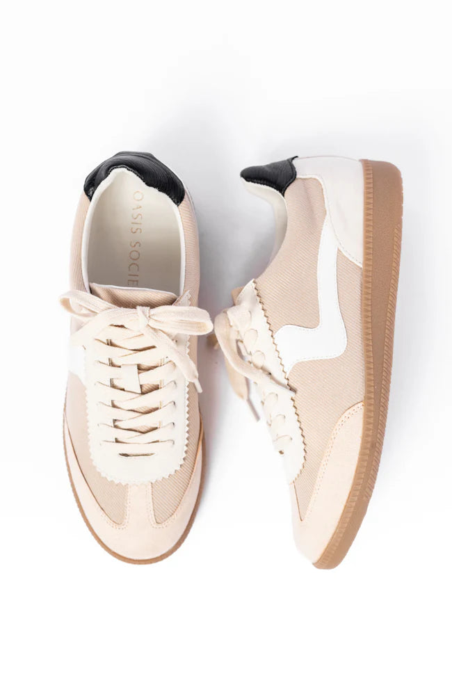 Kyla Almond Classic Low Top Sneaker