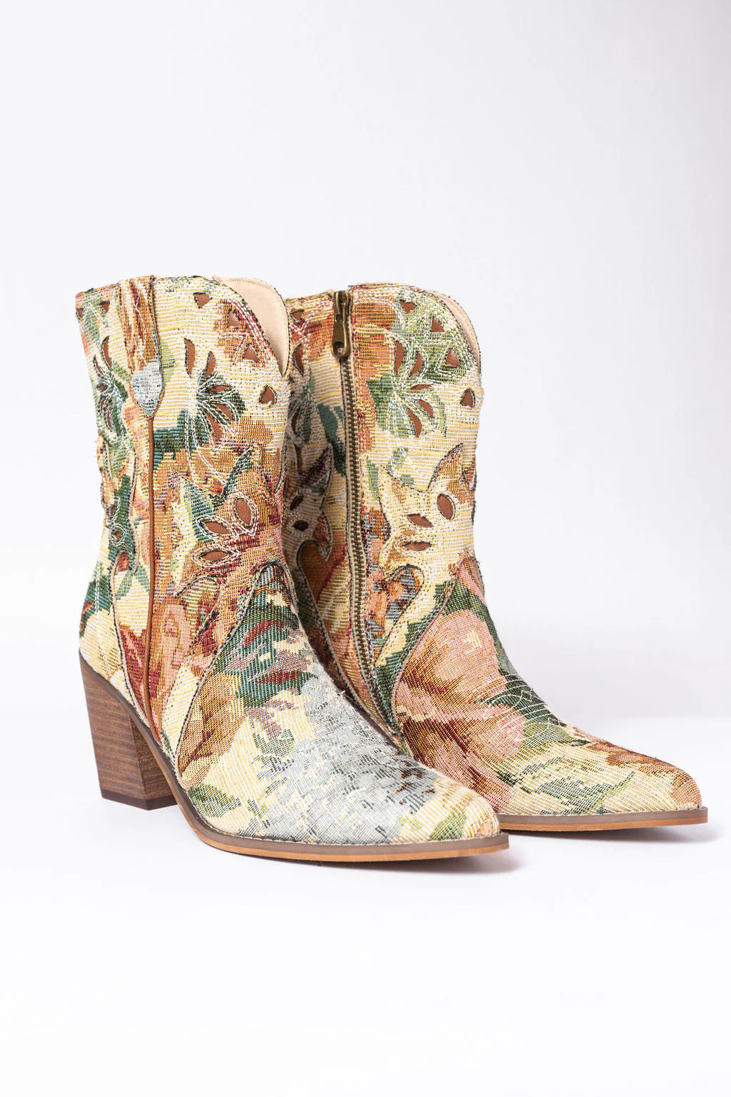 Sierra Floral Bootie