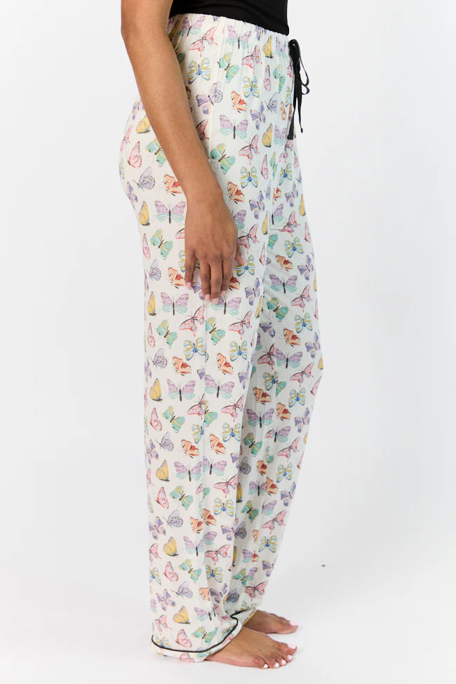 Good To Get Away Butterfly Pajama Pants