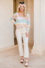 Allie Yellow Straight Leg Jeans FINAL SALE