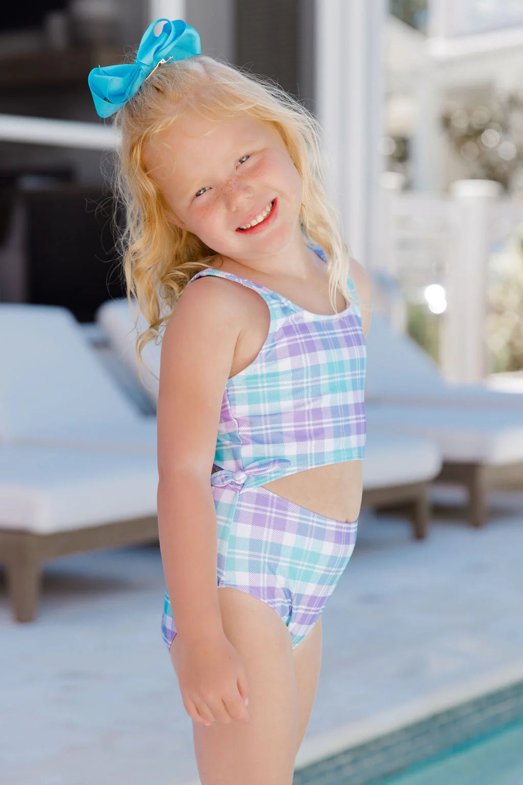 Kid's Sandy Shores Side One Piece Swimsuit FINAL SALE