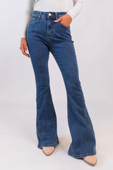 Maren Dark Wash Stretchy Flare Jeans