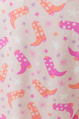 Over The Moon in Giddy Up Girly Bamboo Pajama Top SALE