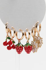 Fruit Basket Earring Set