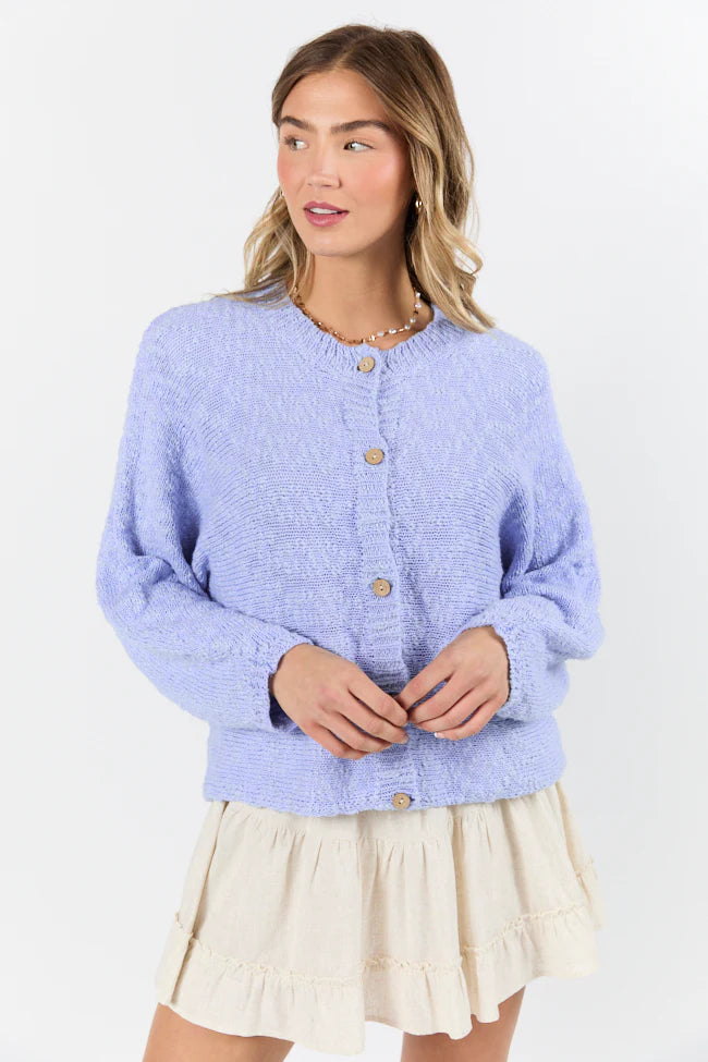 Afternoon Bliss Blue Light Weight Cardigan