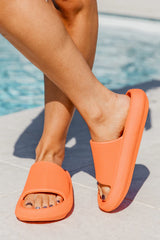 Audrey Coral Cloud Slides FINAL SALE