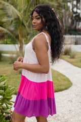 Pink Paradise Colorblock Dress SALE