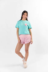 Lucky Me Chalky Mint Comfort Color Graphic Tee