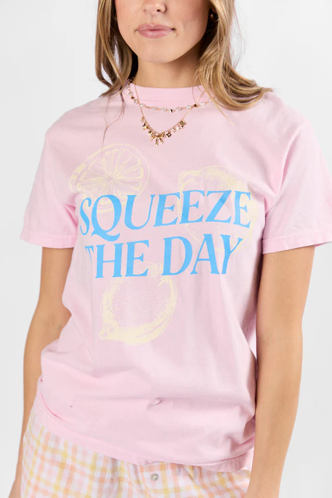 Squeeze The Day Blossom Comfort Color Graphic Tee