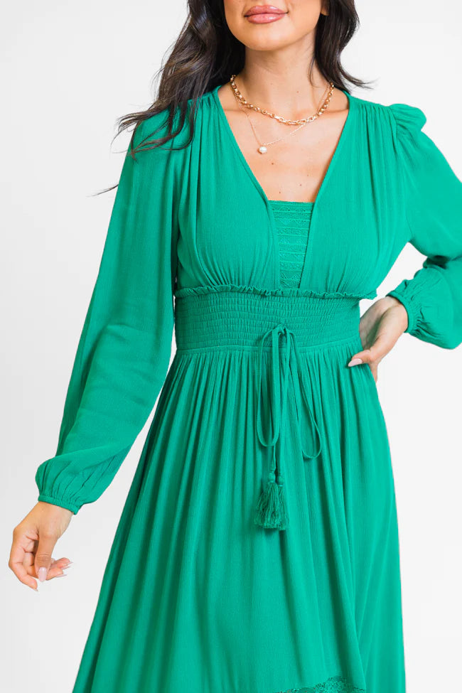 Lucky To Have You Jade Maxi Dress