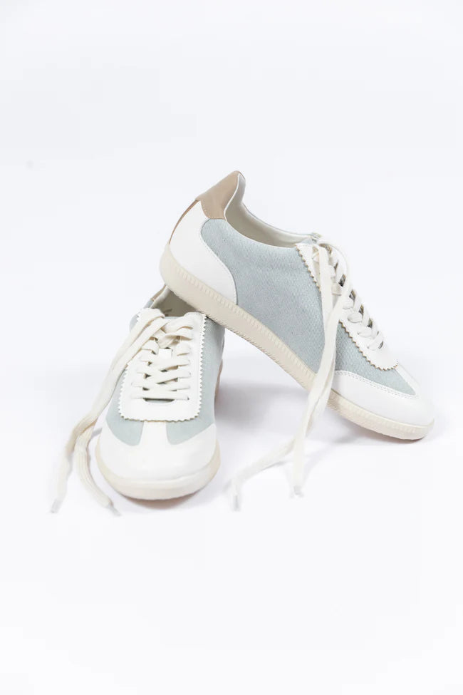 Tiffany Light Blue Denim Swirl Sneaker