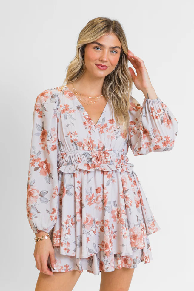 Small Town Feel Multi Printed Romper