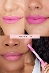 Pink Lily Beauty Double Bloom Dual Lipstick and Lip Liner - Candy Rose