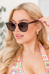 Aria Brown Tortoise Sunglasses FINAL SALE