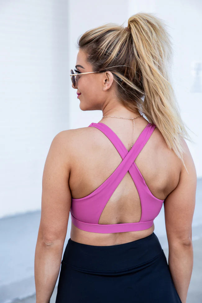 You Got This Mauve Sports Bra FINAL SALE