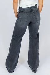 Jaslyn Black Denim Jeans