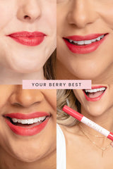 Pink Lily Beauty Double Bloom Dual Lipstick and Lip Liner - Your Berry Best