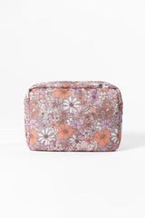 Retro Floral Travel Pouch Set