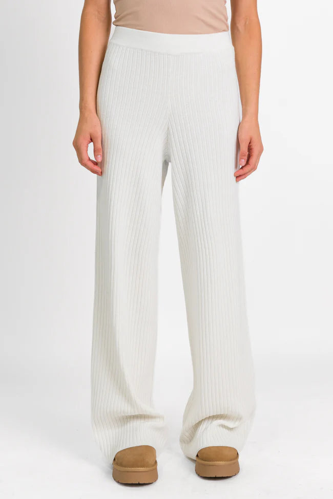 Good To Go Ribbed Sweater Pants SALE