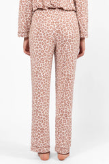 Under The Stars Neutral Leopard Pajama Pants