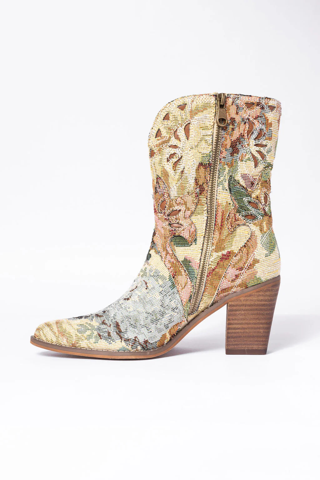 Sierra Floral Bootie