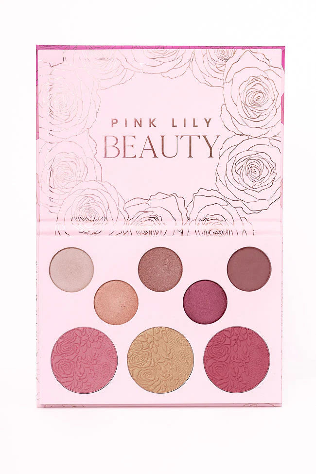 Pink Lily Beauty Keep It Rosy Eye & Face Palette