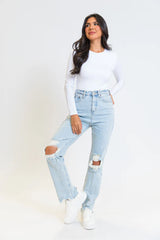 Danae Distressed Jeans FINAL SALE