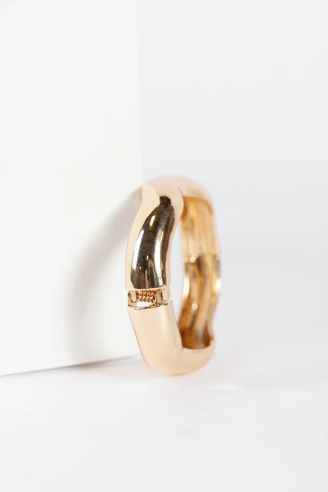 Gold Bangle Bracelet