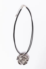 Silver Rose Necklace