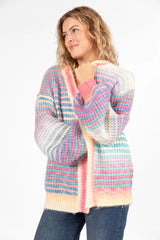 Authentic Affection Multi Striped Cardigan FINAL SALE