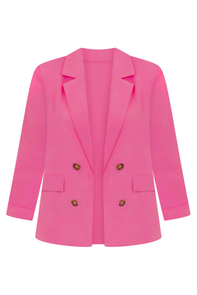 Girl Boss Hot Pink Blazer SALE