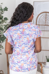 Vineyard Days Floral Blouse SALE