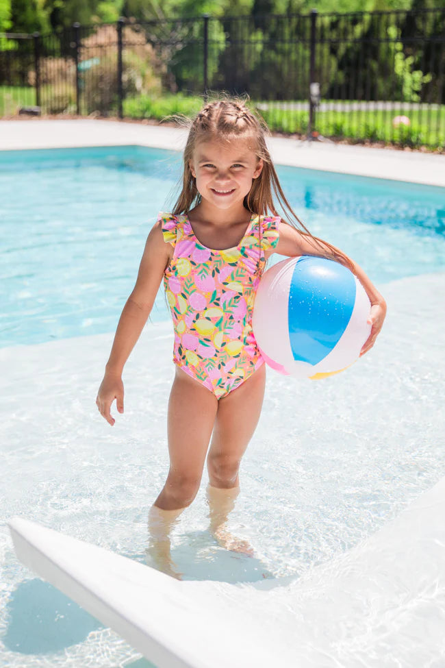 Kid's Beach Bum In Squeeze The Day Swimsuit FINAL SALE