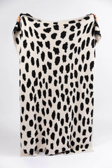 Make Me Believe Small Leopard Spotted Blanket