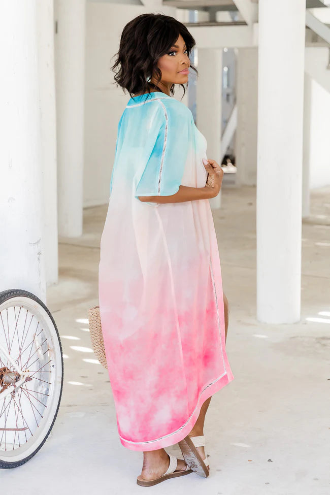 Better Than Before Multi Sunset Ombre Kimono FINAL SALE