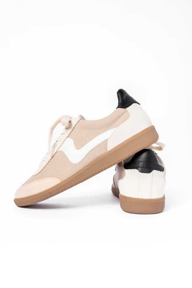 Kyla Almond Classic Low Top Sneaker