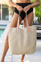 Raffia Beach Bag