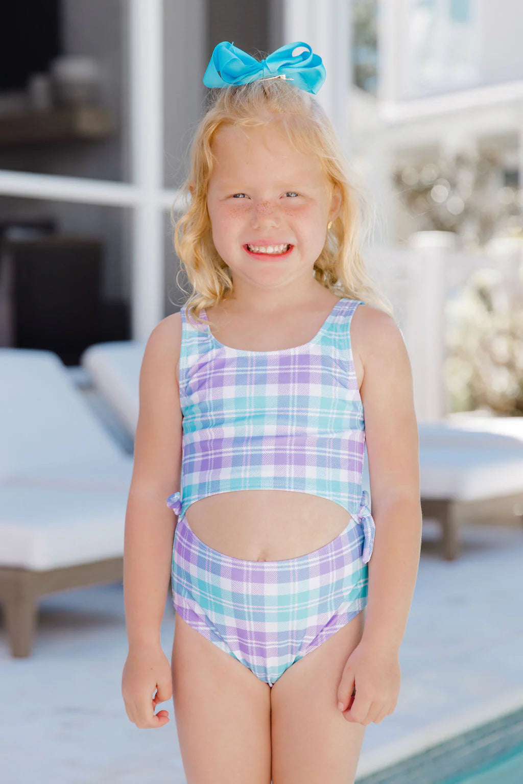 Kid's Sandy Shores Side One Piece Swimsuit FINAL SALE