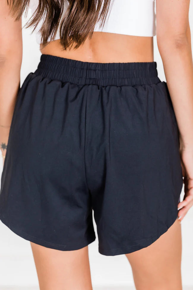 Go For It Black And Charcoal Active Short FINAL SALE