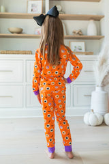 Kid's Creepy Cute Halloween Cookie Bamboo Pajama Set Macy Blackwell X Pink Lily FINAL SALE