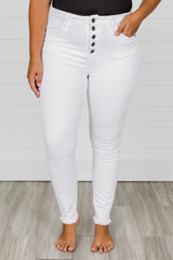 Chelsie White Jeans FINAL SALE