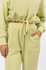 Only One Lime Wide Leg Pull On Pants SALE