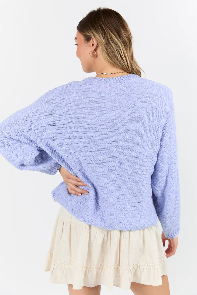 Afternoon Bliss Blue Light Weight Cardigan