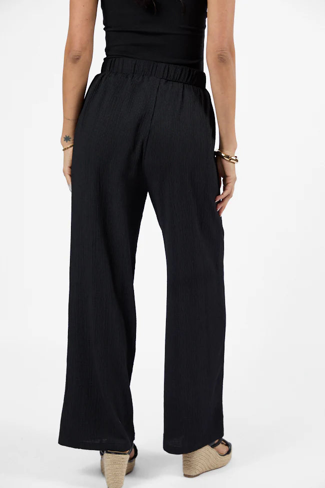 Pretty In Paradise Black Pants