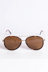 Tortoise Aviator Sunglasses