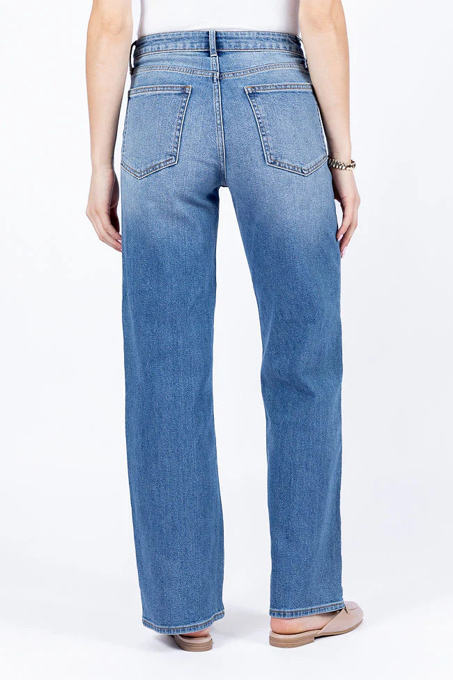 Cosette Medium Wash Relaxed Jeans